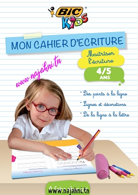 MON CAHIER D’ECRITURE