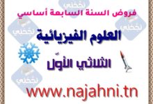 فروض السنة السابعة الثلاثي الأول