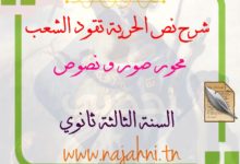 نص الحرية تقود الشعب