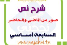 نص صور من الماضي والحاضر 7 اساسي