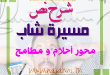 نص مسيرة شاب