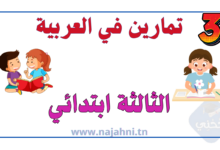 تدريبات في اللغة العربية للسنة الثالثة انتاج كتابي وقراءة للسنة 3 ابتدائي تحضيرا للامتحانات. التمارين متنوعة وفيها تمارين وتدريبات مع الإصلاح.