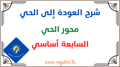 العودة الى الحي 7 اساسي