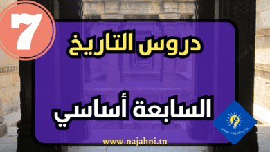 دروس التاريخ السنة السابعة أساسي