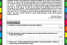 Devoir de contrôle n:1 Français - 1ère année secondaire