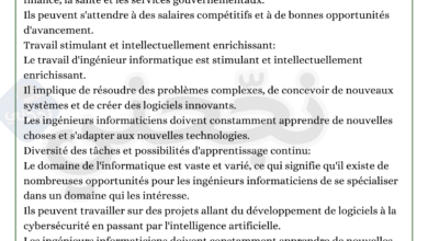 Les avantages d'être un ingénieur informatique