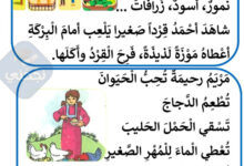 نصوص قراءة للمنتقلين للسنة الثانية
