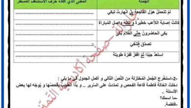تطبيقات وتمارين مع الاصلاح لكل دروس النحو و الصرف تاسعة أساسي