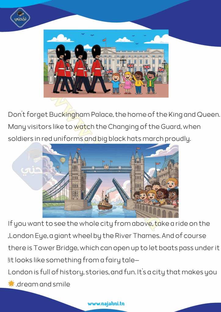 London Wonders 8th form Module 1