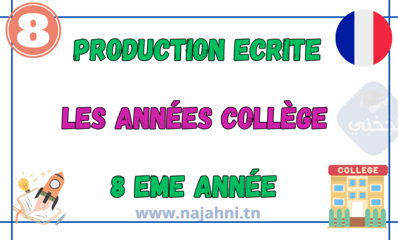 Les années collège 8ème Expressions écrites