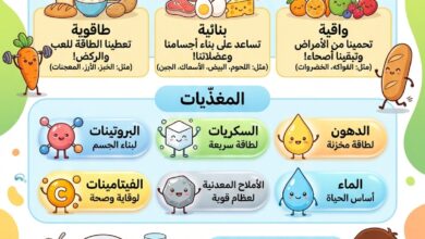 التغذية عند الانسان - السادسة ابتدائي