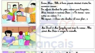 تواصل شفوي فرنسية سنة رابعة الثلاثي الثاني