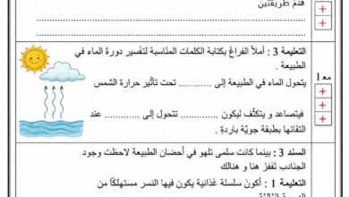 امتحان ايقاظ علمي السنة الخامسة الثلاثي الثالث مع الاصلاح 2025-2026