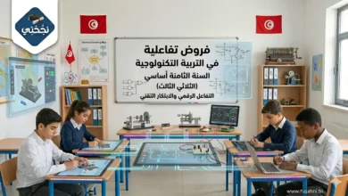 فروض تأليفية تفاعلية في التربية التكنولوجية للسنة الثامنة أساسي - الثلاثي الثالث